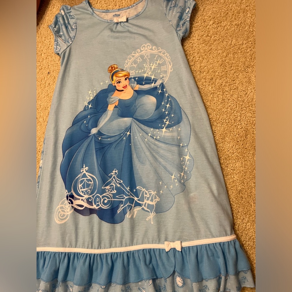 Disney cinderella sleep gown girls 9-10